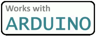 Works with Arduino